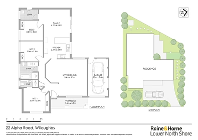 22 Alpha Road, Willoughby, NSW 2068, 3 slaapkamers, 2 badkamers, House