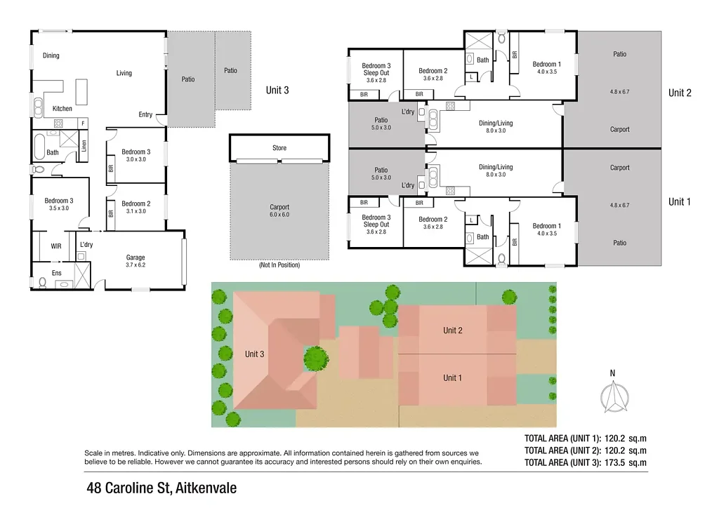 1,2 & 3/48 Caroline Street, Aitkenvale, QLD 4814