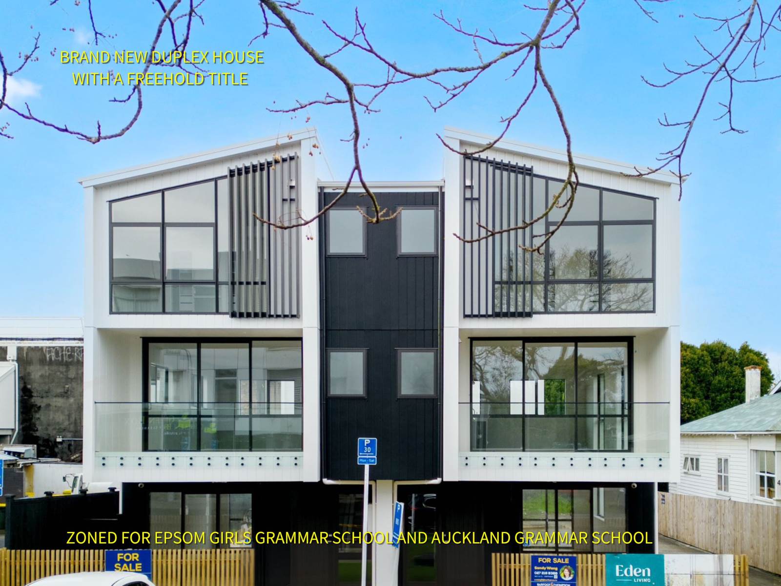 2c Queen Mary Avenue, Epsom, Auckland, 4 침실, 0 욕실, Townhouse