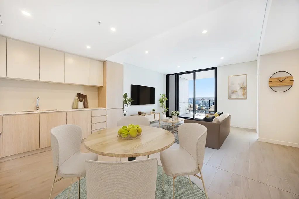 Modern one-bedroom apartment in Macquarie Park's vibrant lifestyle precinct