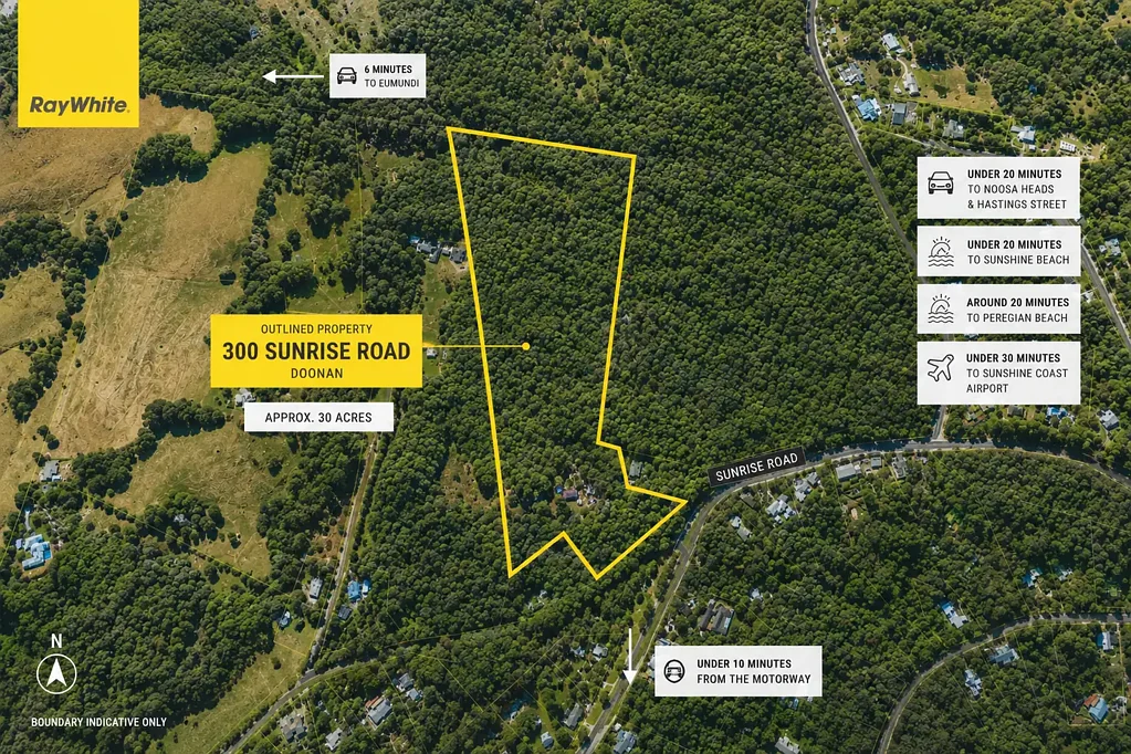 Doonan 1房  This is the Best Value 30 Acres in Doonan