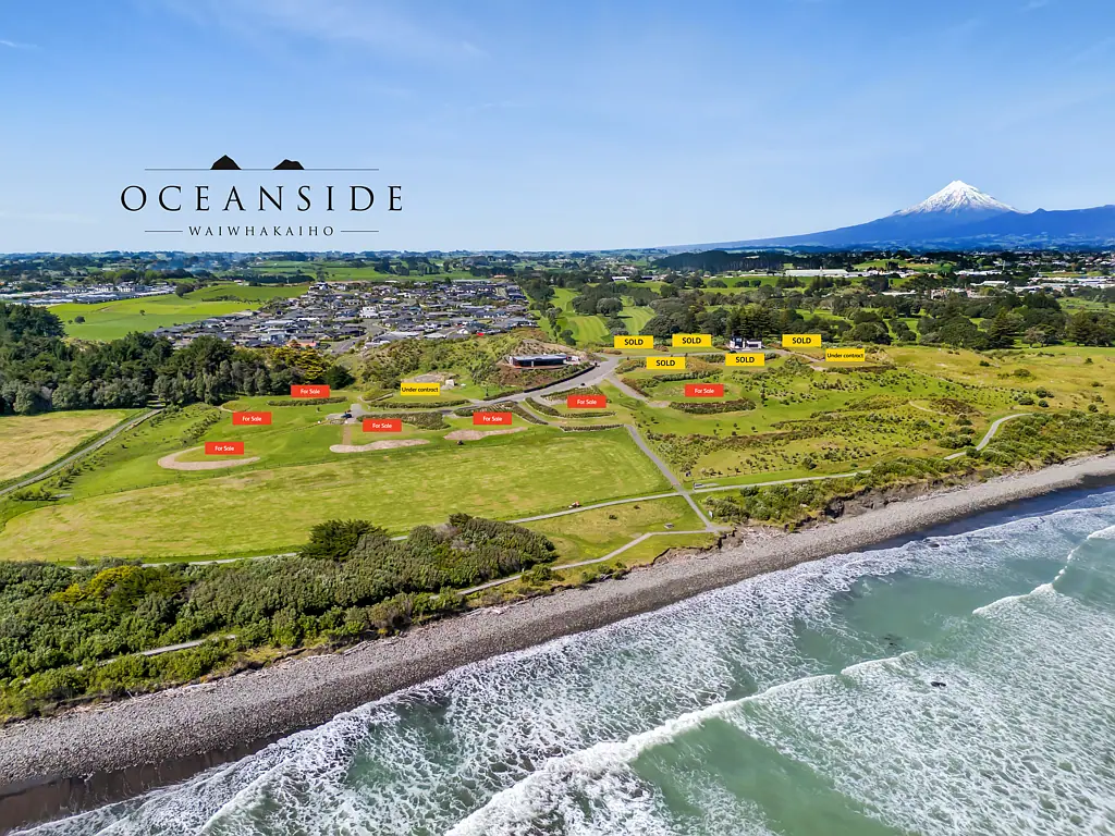 Waiwhakaiho Waterfront section - Build your dream home