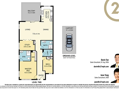 16/23 Thompson Close, West Pennant Hills, The Hills, 2 ਕਮਰੇ, 2 ਬਾਥਰੂਮ, Apartment