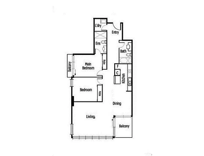 304/582 St Kilda Road, Melbourne, Melbourne CBD, 2房, 2浴, Apartment