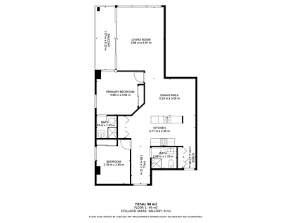 401/40 Burgundy Street, Heidelberg, North Melbourne, 2 침실, 2 욕실, Apartment
