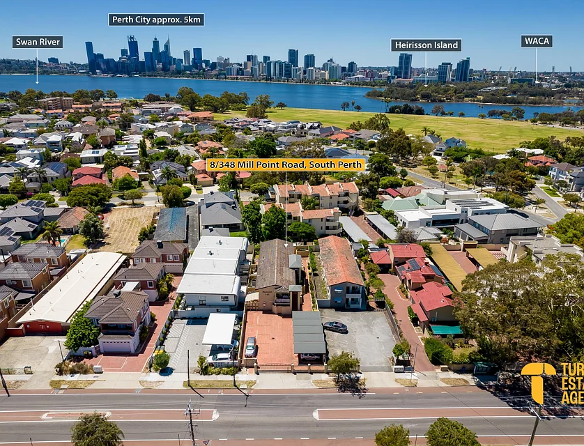 8/348 Mill Point Road, South Perth, Perth CBD, 1 Schlafzimmer, 1 Badezimmer, Apartment