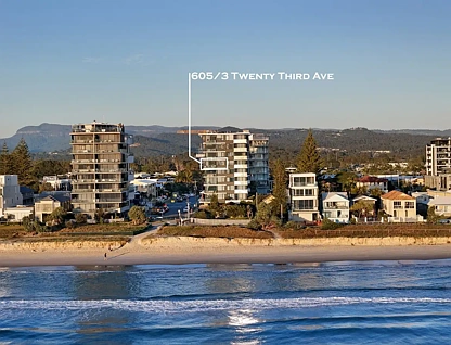 605/3 Twenty Third Avenue, Palm Beach, QLD 4221, 2房, 2浴, 排房