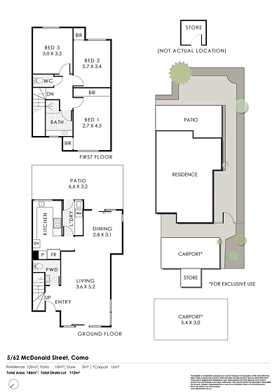 5/62 McDonald Street, Como, WA 6152, 3 rūma, 1 rūma horoi, Townhouse