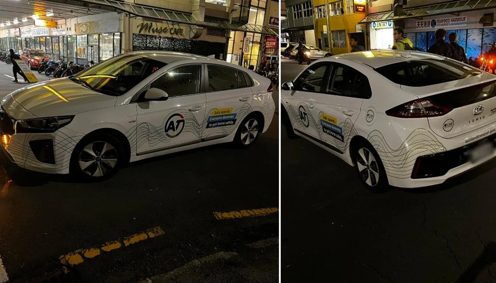 奥克兰一停车管理员为开罚单，竟占道停车，奥克兰交通局的回应来了.....