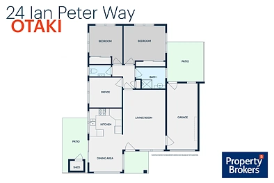 24 Ian Peter Way, Otaki, Kapiti Coast, Wellington, 3 Schlafzimmer, 1 Badezimmer, Unit