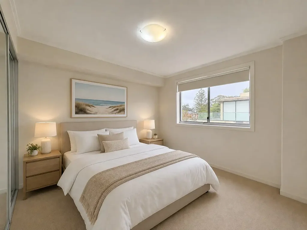 New Floorboards, Spacious 1 Bedroom, 1 Bathroom, Internal Laundry, Parking, Huge Storage Cage, Ducted AC, Covered Balcony.