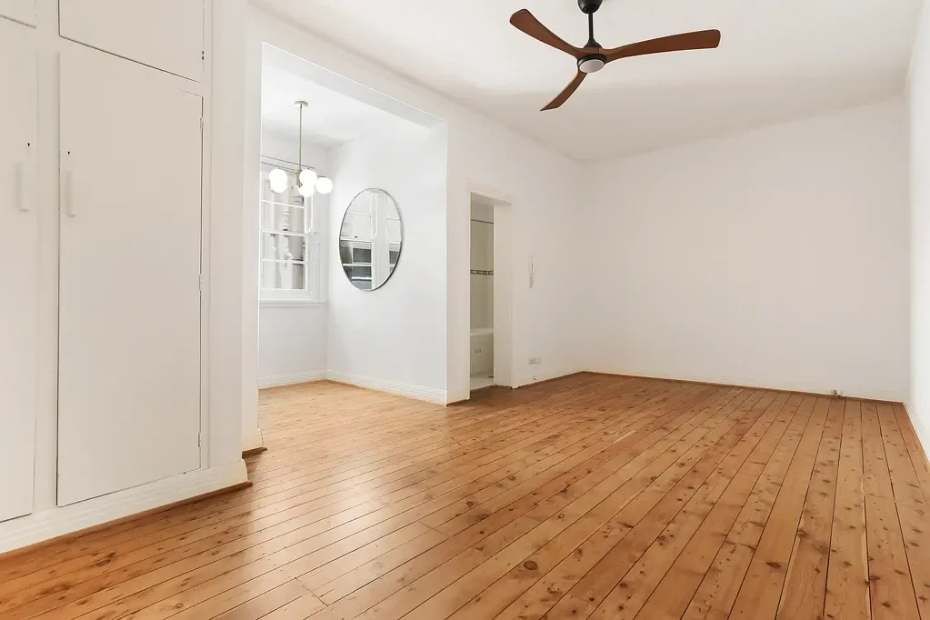 Unfurnished inner-city studio
