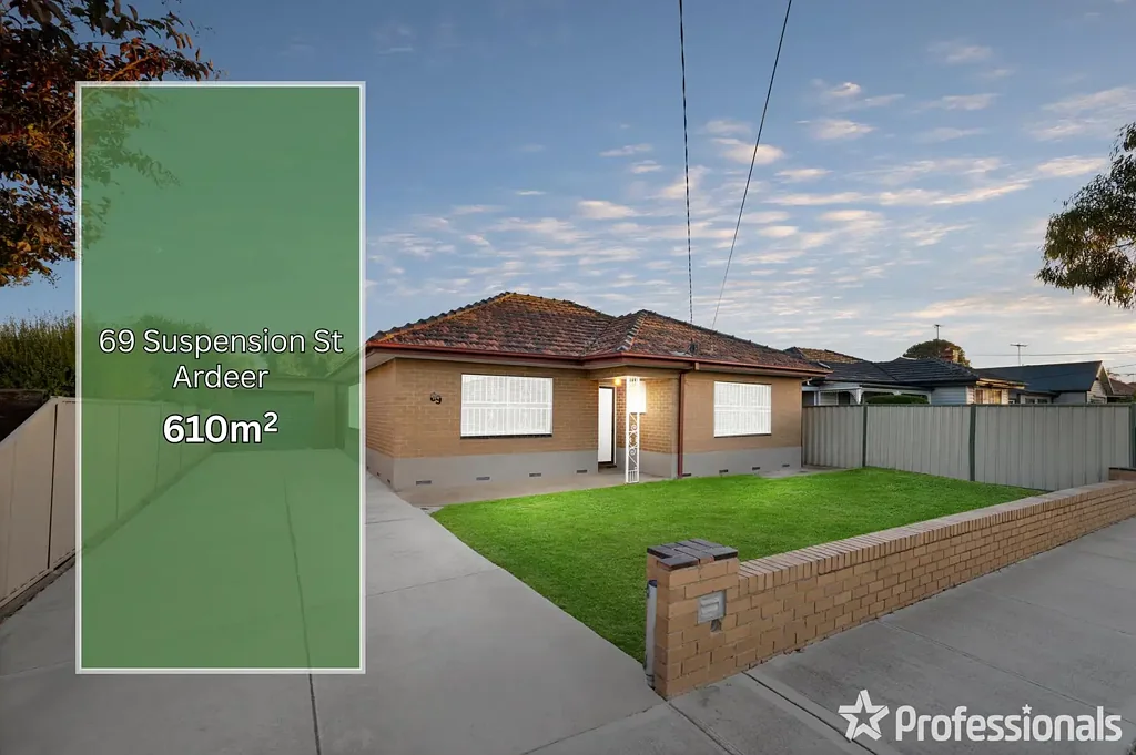 69 SUSPENSION STREET, Ardeer, VIC 3022