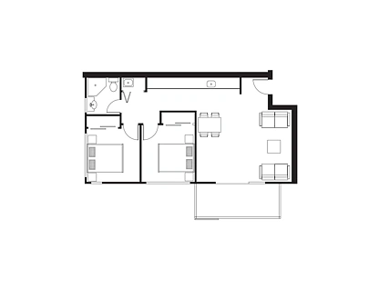 393 Ormiston Road, Flat Bush, Manukau City, 2 Schlafzimmer, 1 Badezimmer, Apartment