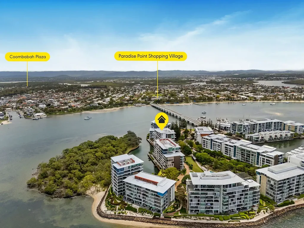 Paradise Point 2ห้องนอน Serene Reserve Precinct Retreat