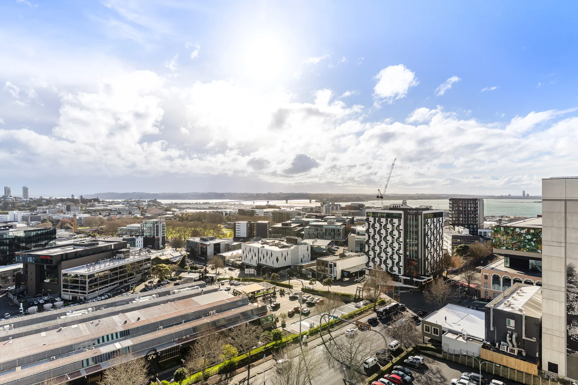Auckland Central 1બેડરૂમ Oversized one bedroom with carpark & views