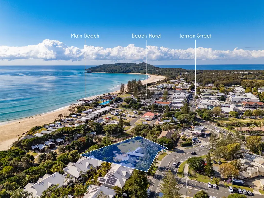 Byron Bay 9房  Approved Beachside Development Site in the Heart of Byron Bay