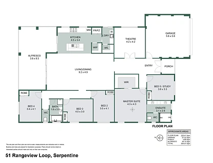 51 Rangeview Loop, Serpentine, WA 6125, 5房, 2浴, Lifestyle Section