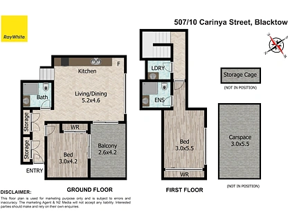 507/10-14 Carinya Street, Blacktown, Western Suburbs, 2 phòng ngủ, 2 phòng tắm, Apartment
