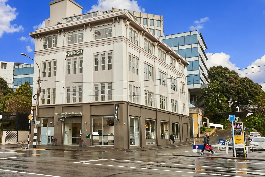 Thorndon High-Profile Thorndon Quay Showroom for Lease