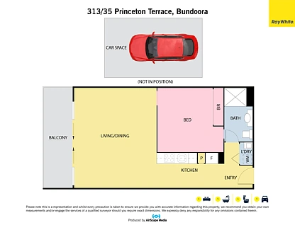 313/35 Princeton Terrace, Bundoora, North Melbourne, 1 غرف, 1 حمامات, Apartment