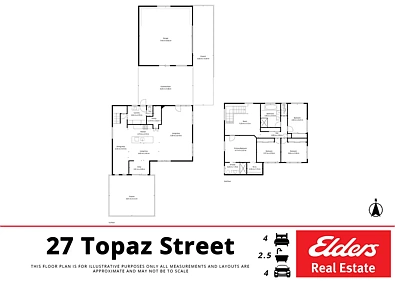 27 Topaz Street, Emerald, QLD 4720, 4房, 2浴, House