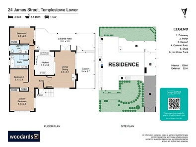 24 James Street, Templestowe Lower, VIC 3107, 3 Bedrooms, 1 Bathrooms, House