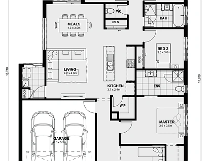 Lot 1101 Codrington Street, Melton South, Western Region, 4 ห้องนอน, 2 ห้องน้ำ, House