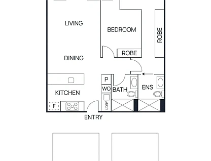 G12B/173 The Boulevard, Ivanhoe East, VIC 3079, 2 રૂમ, 2 બાથરૂમ, Apartment