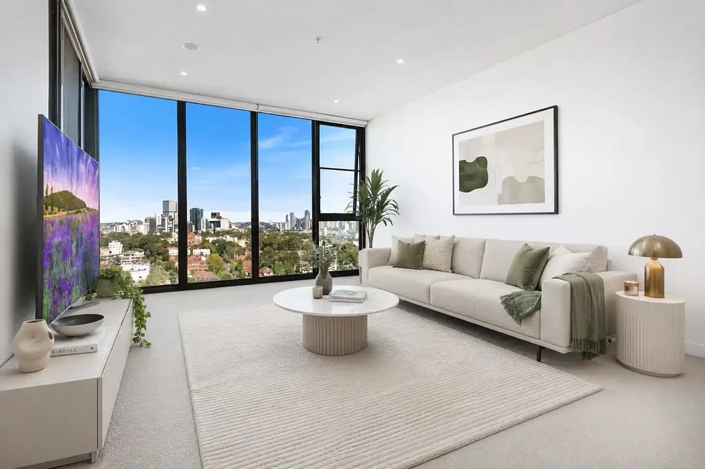 St Leonards 2ਬੈੱਡਰੂਮ Exceptional Mirvac Living with Sweeping City & Harbour Views