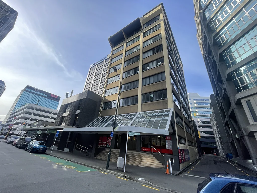 Wellington Central Economic CBD Office Space (330sqm - 1,655.5sqm)