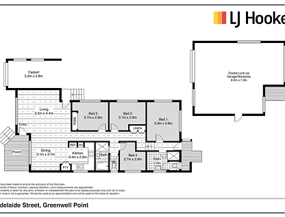 20 Adelaide Street, Greenwell Point, South Coast, 4 rūma, 2 rūma horoi, House