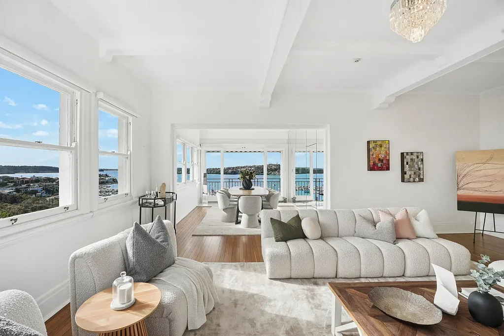 Bellevue Hill 4બેડરૂમ Exclusive Top-Floor Residence with Spectacular Sydney Harbour Views