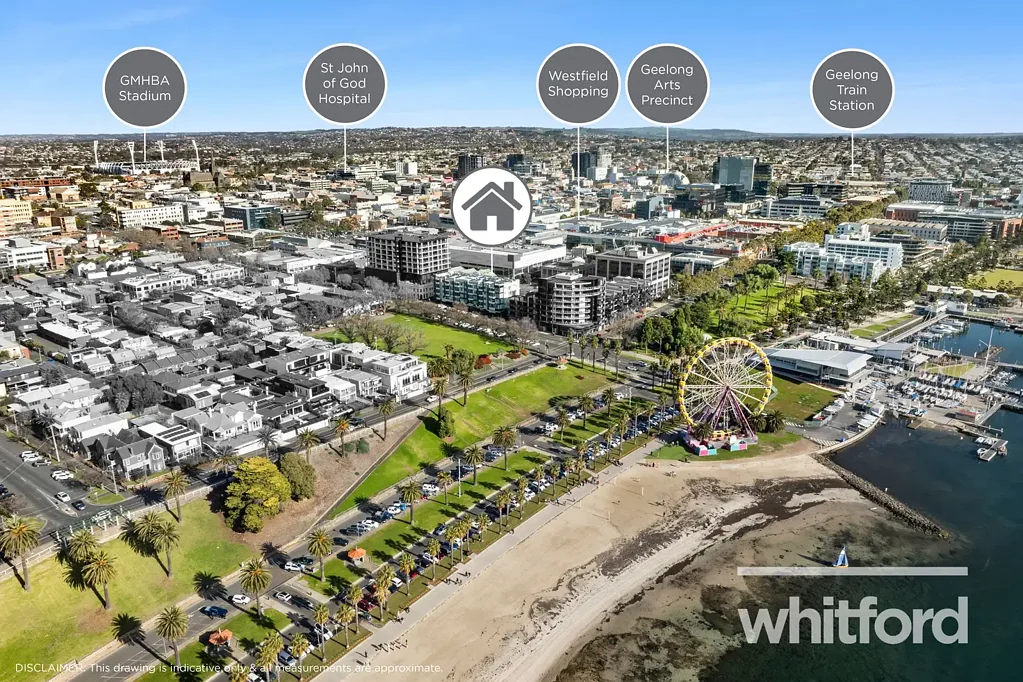 Geelong 1 Slaapkamer Bayside apartment in Oaks Vue Suites