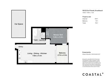 162/25 Surf Parade, Broadbeach, QLD 4218, 1 Bedrooms, 1 Bathrooms, Apartment