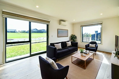 Living room - 2 Bittern Road, Te Kauwhata, Waikato District, Waikato