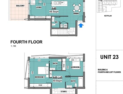 23/884 Canterbury Road, Roselands, South Western Suburbs, 2 chambres, 2 salles de bain, Apartment