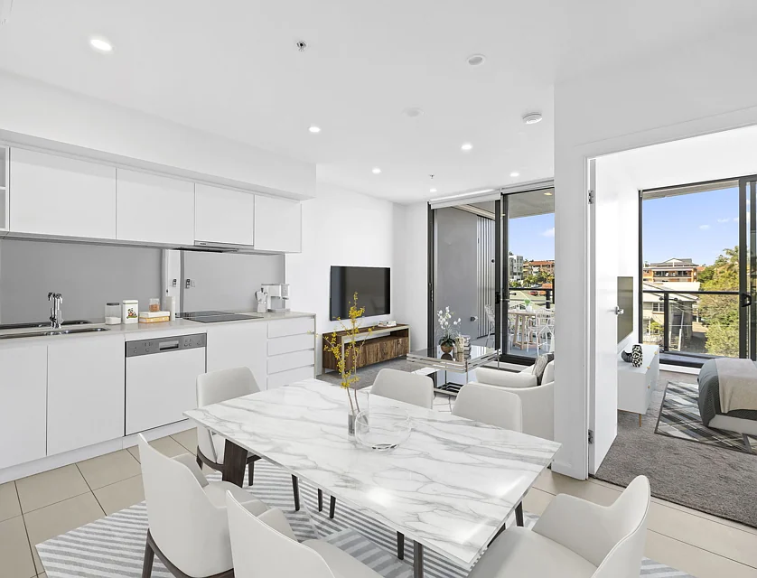 30407/300 Old Cleveland Road, Coorparoo, Brisbane - Eastern Region, 2部屋, 1バスルーム, Apartment