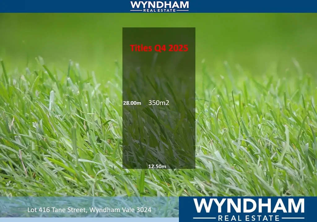 Lot 416 Tane Street, Wyndham Vale, VIC 3024