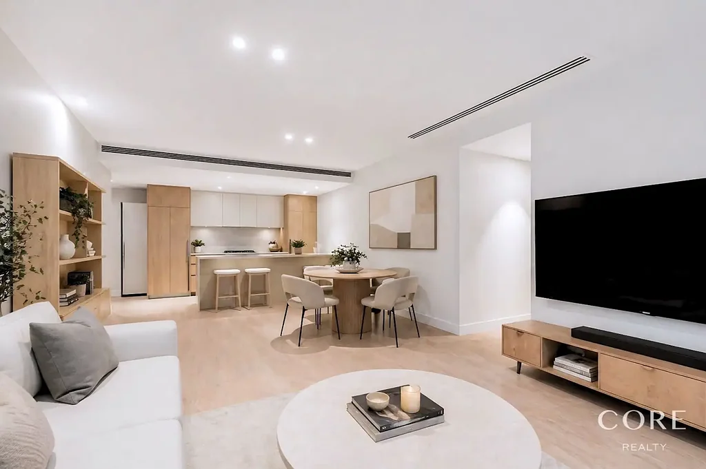 Melbourne 2chambre Corner Apartment with Panoramic City Views in Melbourne's Paris End