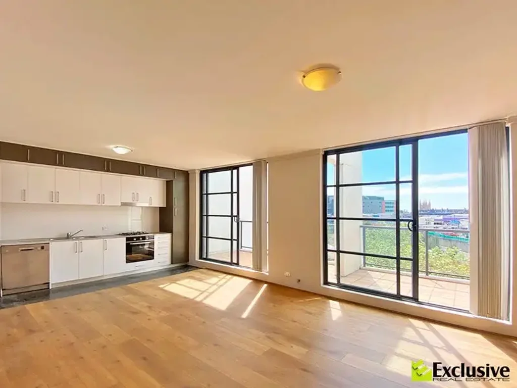 Split Level Apartment with District Views