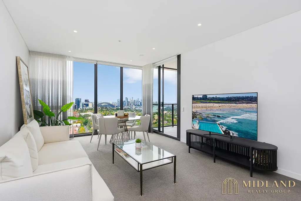 St Leonards 2 Bedroom Sub-Penthouse Mirvac Luxury Showcasing Breathtaking Harbour and City Skyline Views