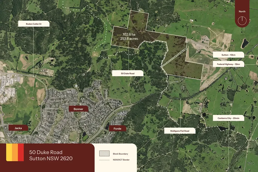 Sutton A rare rural opportunity beside Mulligans Flat Reserve