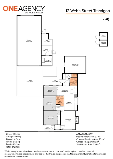 Plano ng Bahay - 12 Webb Street, Traralgon, VIC 3844