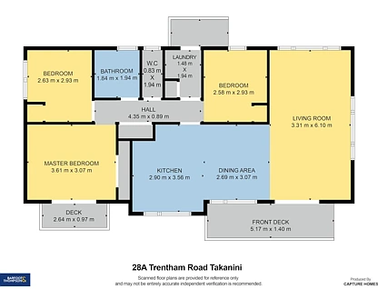 28A Trentham Road, Papakura, Papakura, 3 Bedrooms, 1 Bathrooms, House