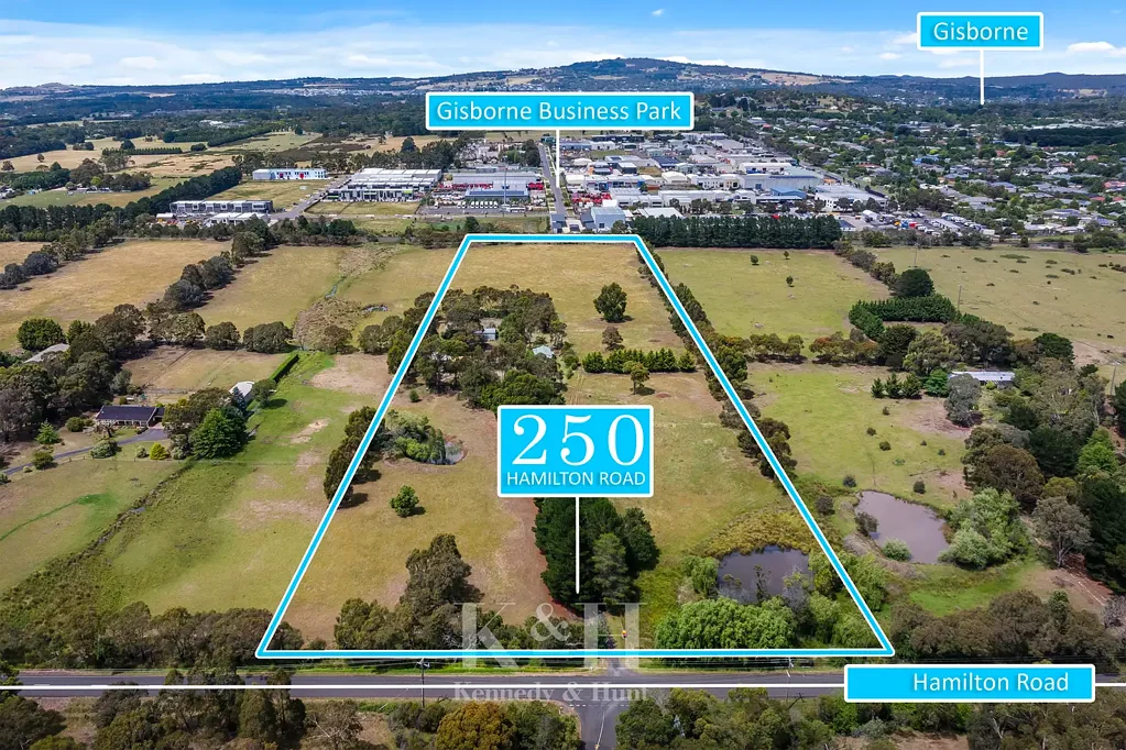 New Gisborne Largest Parcel of Medium-Density Residential Zoning (STCA) in New Gisborne within the Gisborne Futures Structure Plan