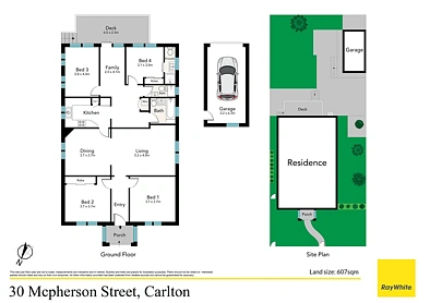 30 McPherson Street, Carlton, NSW 2218, 4房, 3浴, House