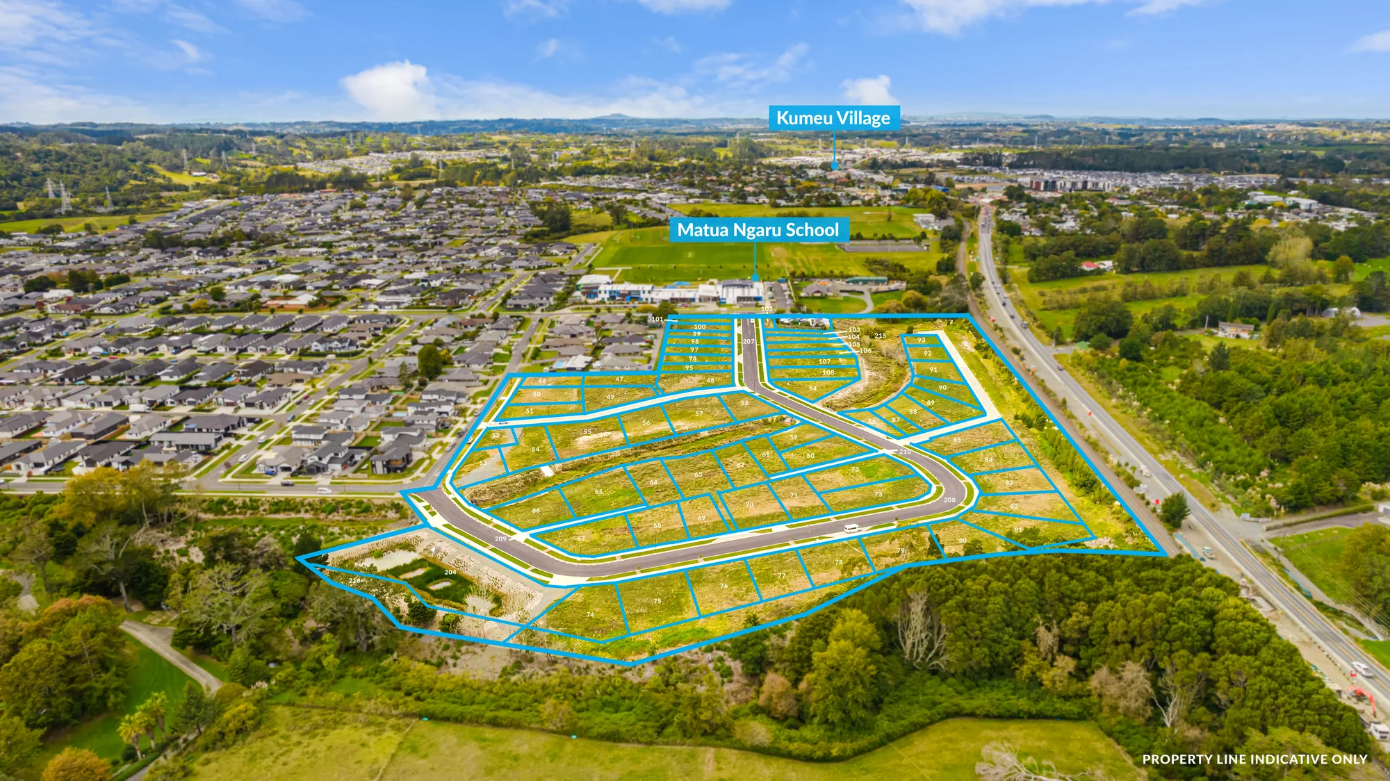 Kumeu New Release Sections in Huapai - Title Issued