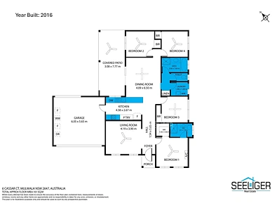 6 Cassar Court, Mulwala, NSW 2647, 4房, 2浴, House