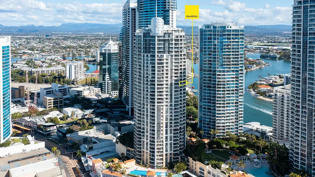 Surfers Paradise 3房  148m2; Dual-Key Apartment | Level 26 | Ocean, River & City Views